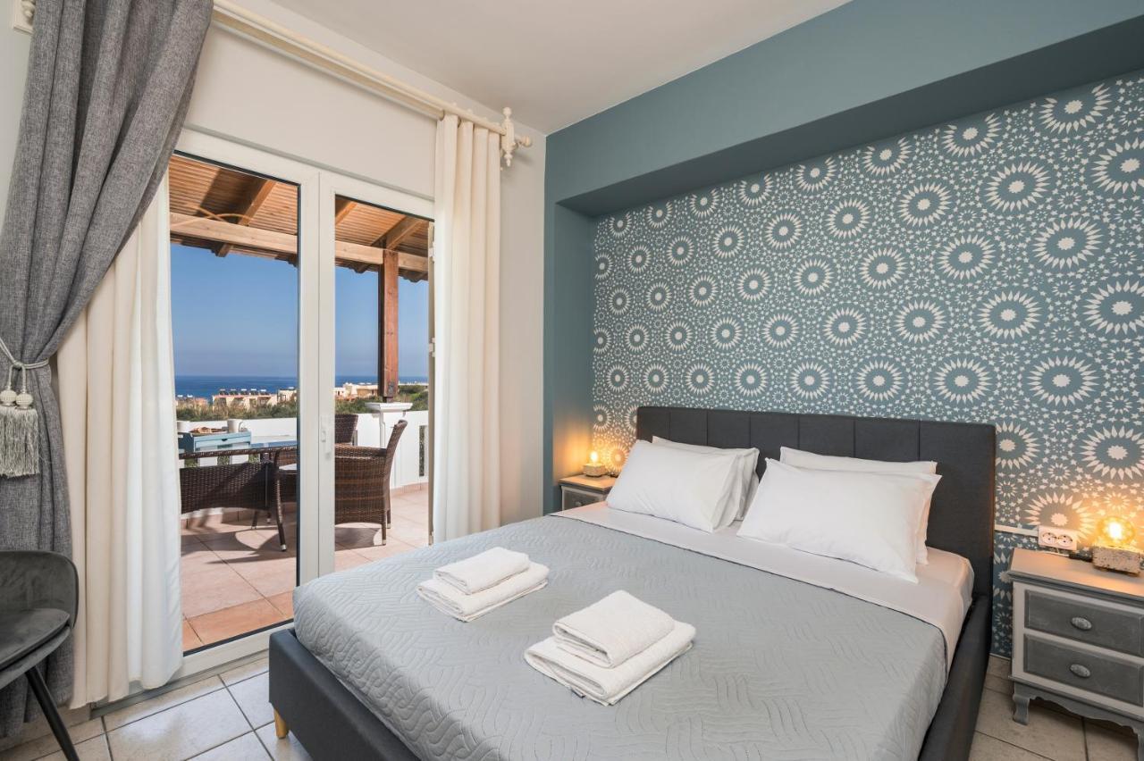 Casa De Philippe With Unique Seaview 2' From Beach Agia  外观 照片