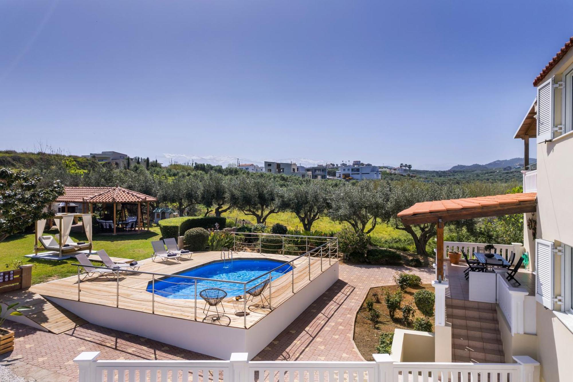Casa De Philippe With Unique Seaview 2' From Beach Agia  外观 照片